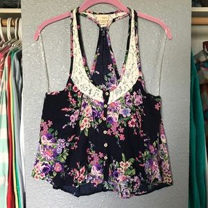 Daytrip razor back tank top